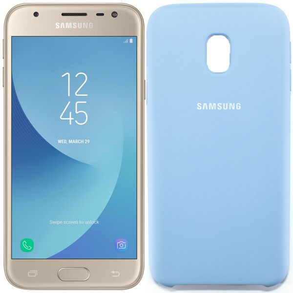 

Чехол Soft Case для Samsung J330 (J3-2017) Голубой