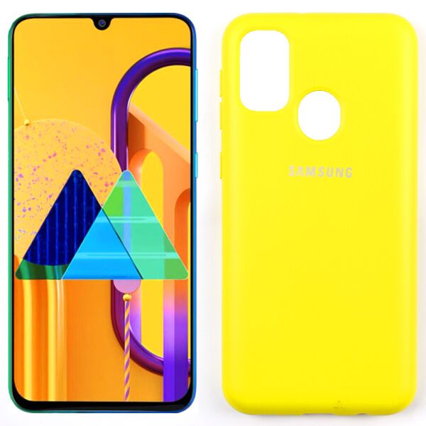 

Чехол Soft Case для Samsung M307 Galaxy M30s Желтый FULL