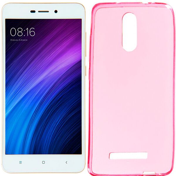 

Чехол Silicone Case для Xiaomi Redmi Note 3 Pink