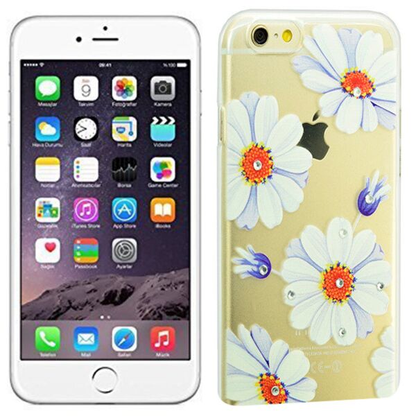 

Чехол Lucent Diamond Case для iPhone 6 Plus Daisy (Blue)