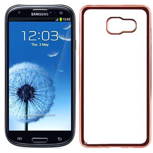 

Чехол Electroplating TPU case для Samsung S3 pink