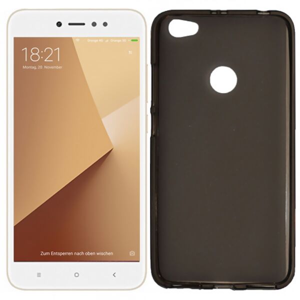

Чехол Silicone Case для Xiaomi Redmi Note 5a Prime Чёрный