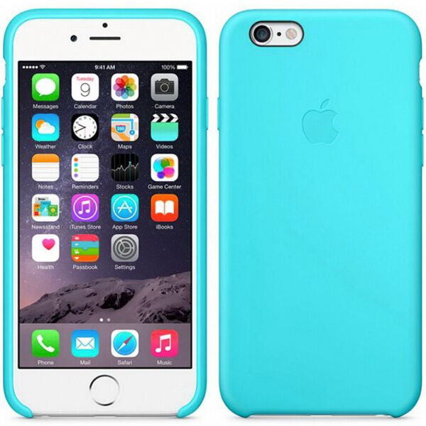 

Чехол Leather Case для iPhone 6/6s Plus Light Blue