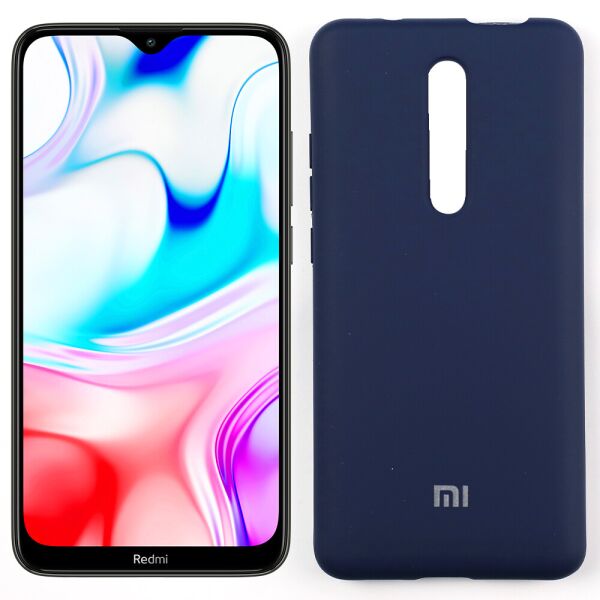 

Чехол Soft Case для Xiaomi Redmi 8 Синий FULL