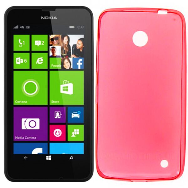 

Чехол Silicone Case для Nokia 630/635 Red