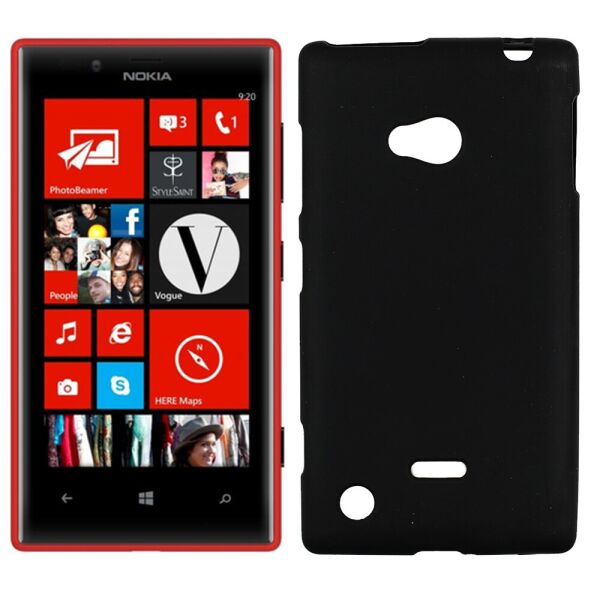 

Чехол Silicone Case для Nokia 720 Чёрный
