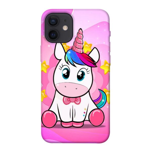 

Чехол itsPrint Красочный единорог для Apple iPhone 12 mini (5.4")