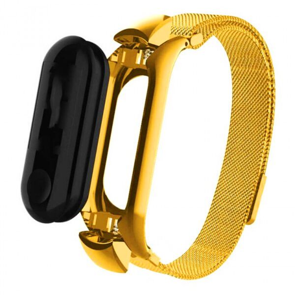 

Ремешок для Xiaomi Band 3/4 milanese design light gold