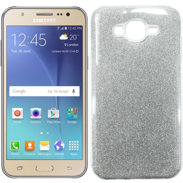 

Чехол Silicone 3in1 Блёстки для Samsung J500 White