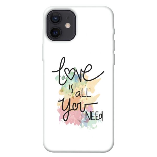 

Чехол itsPrint Love is all you need для Apple iPhone 12 (6.1")