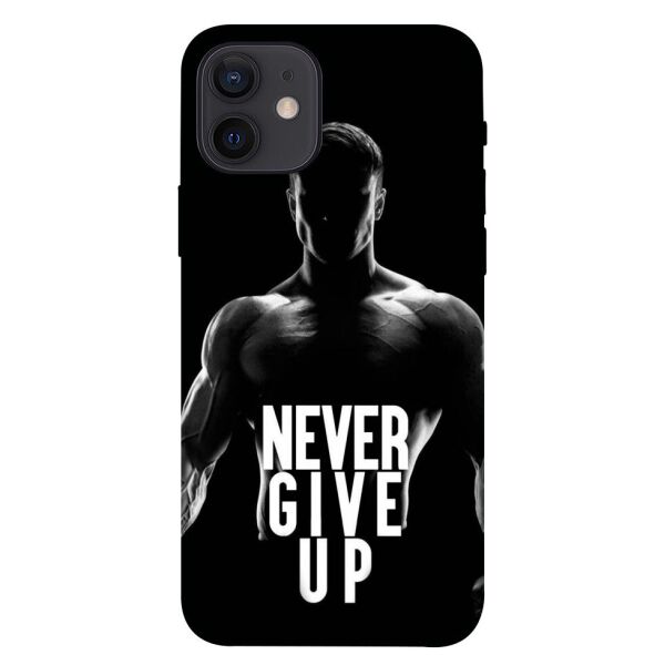 

Чехол itsPrint Never give up для Apple iPhone 12 (6.1")
