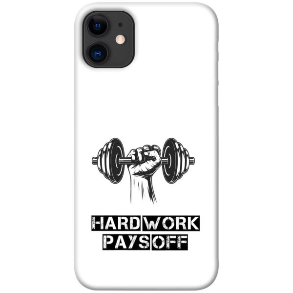 

Чехол itsPrint Hard work pays off для Apple iPhone 11 (6.1")