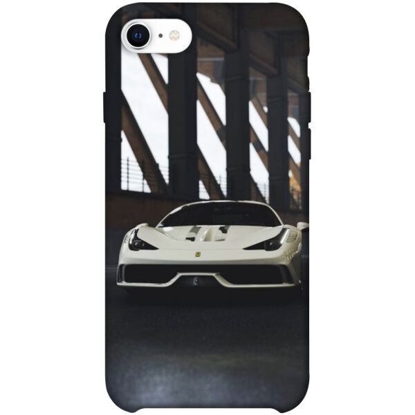 

Чехол itsPrint White sportcar для Apple iPhone SE (2020)