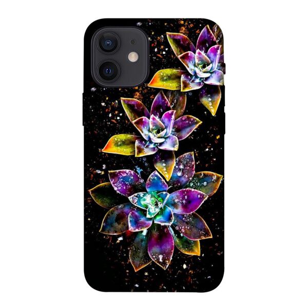 

Чехол itsPrint Цветы для Apple iPhone 12 mini (5.4")