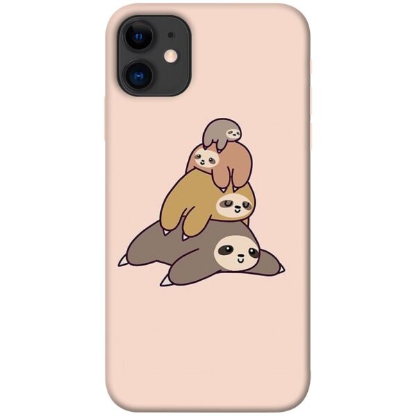 

Чехол itsPrint Ленивцы для Apple iPhone 11 (6.1")