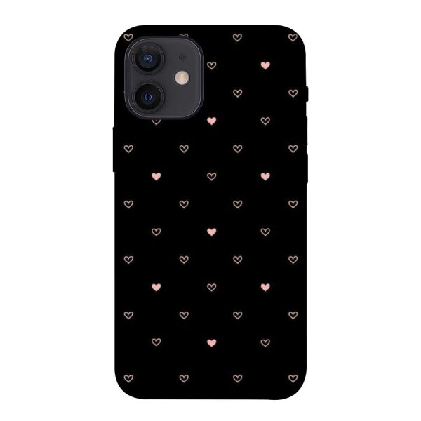 

Чехол itsPrint Сердечки для Apple iPhone 12 mini (5.4")