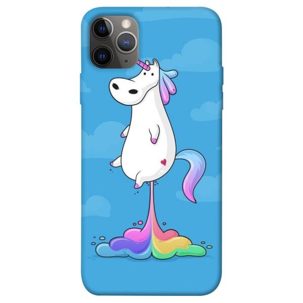 

Чехол itsPrint Единорог с радугой 2 для Apple iPhone 12 Pro Max (6.7")