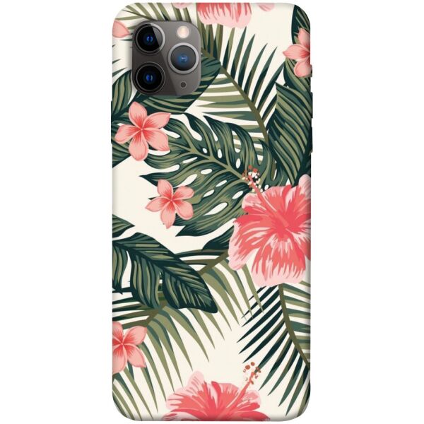 

Чехол itsPrint Tropic flowers для Apple iPhone 11 Pro Max (6.5")