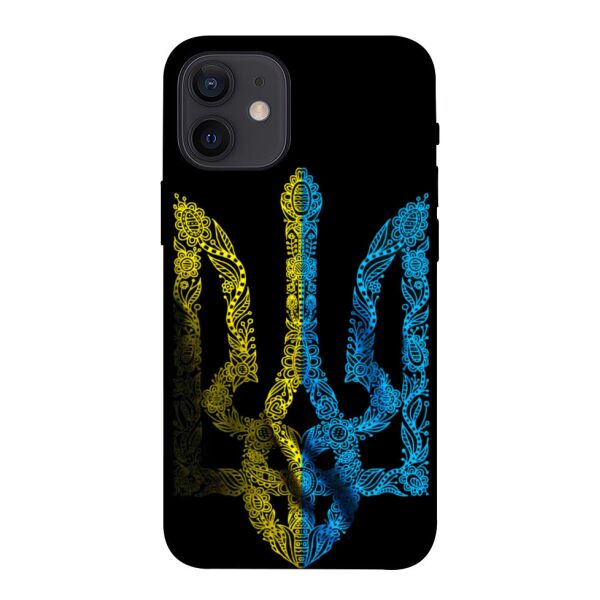 

Чехол itsPrint Жовтоблакитний герб для Apple iPhone 12 mini (5.4")