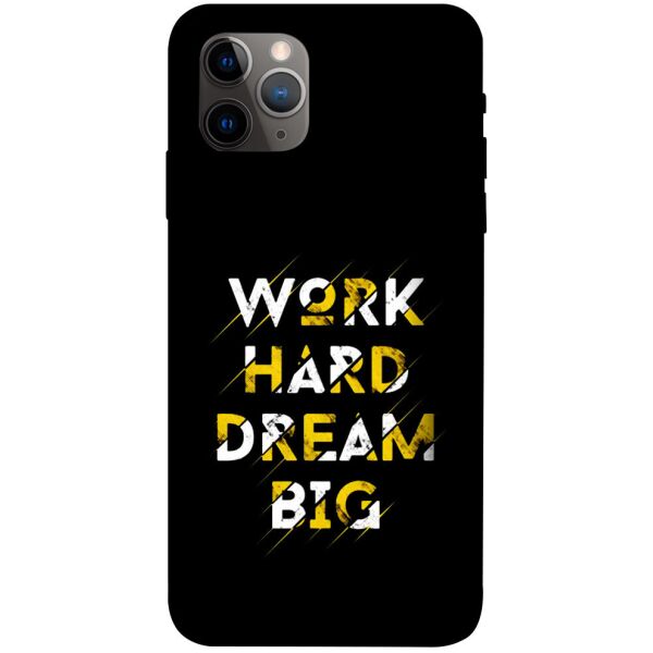 

Чехол itsPrint Work hard для Apple iPhone 11 Pro (5.8")