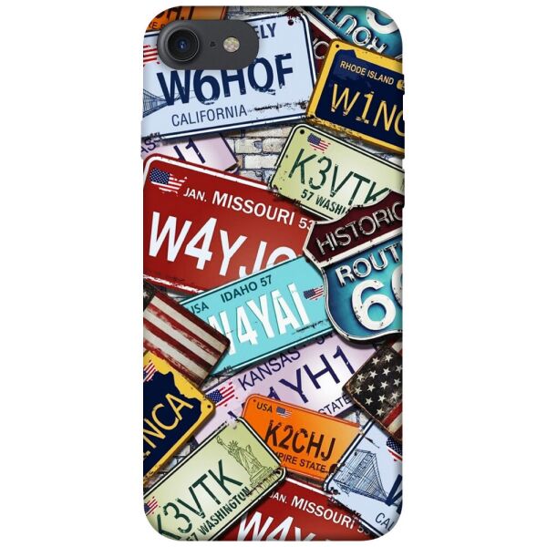 

Чехол itsPrint License plate для Apple iPhone 7 / 8 (4.7")