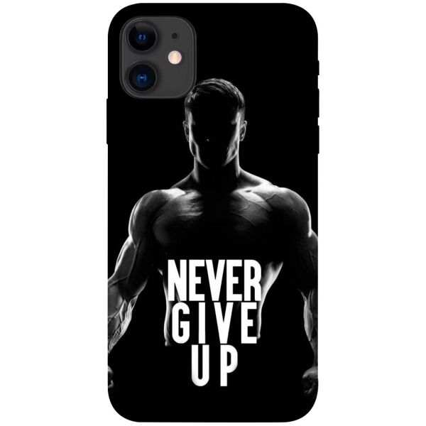 

Чехол itsPrint Never give up для Apple iPhone 11 (6.1")