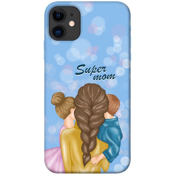 

Чехол itsPrint Super mommy для Apple iPhone 11 (6.1")
