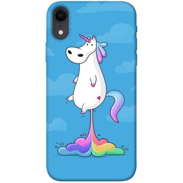 

Чехол itsPrint Единорог с радугой 2 для Apple iPhone XR (6.1")
