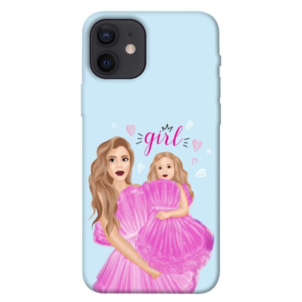 

Чехол itsPrint Girls couple look для Apple iPhone 12 (6.1")