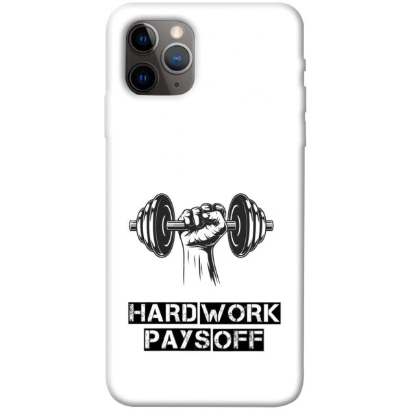 

Чехол itsPrint Hard work pays off для Apple iPhone 11 Pro (5.8")
