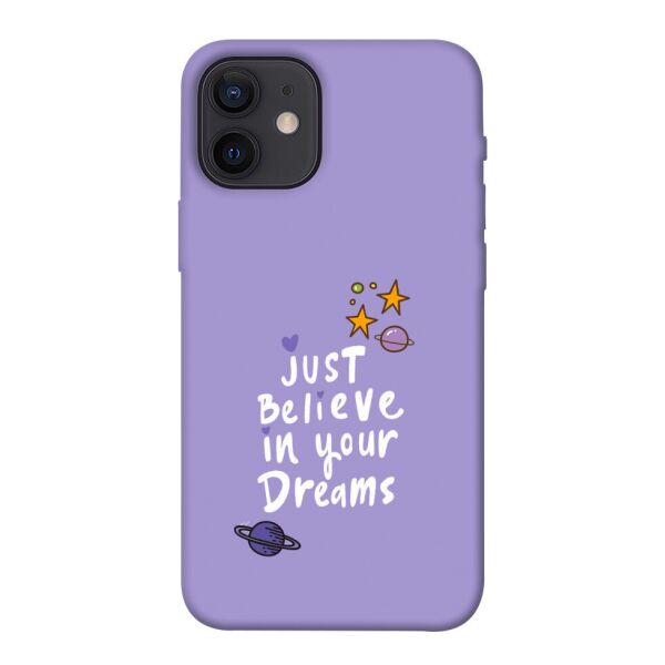 

Чехол itsPrint Just believe in your Dreams для Apple iPhone 12 mini (5.4")
