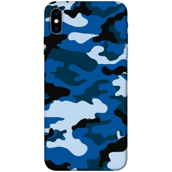 

Чехол itsPrint Синий камуфляж 3 для Apple iPhone X (5.8")