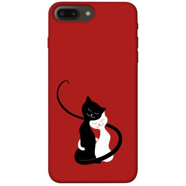 

Чехол itsPrint Влюбленные коты для Apple iPhone 7 plus / 8 plus (5.5")