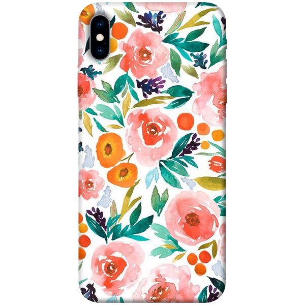 

Чехол itsPrint Акварельные цветы 2 для Apple iPhone XS (5.8")