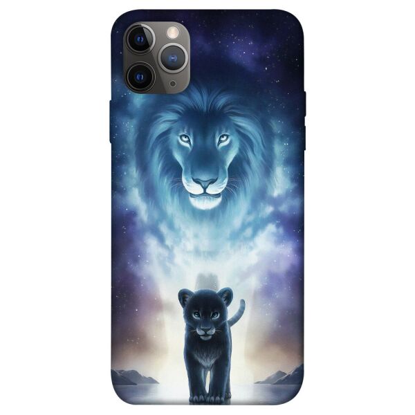 

Чехол itsPrint Львы для Apple iPhone 12 Pro Max (6.7")