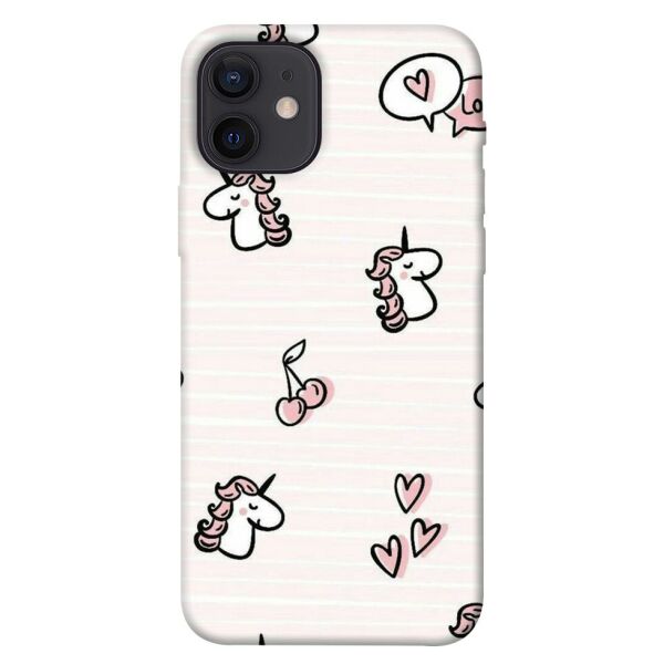 

Чехол itsPrint Паттерн единороги 4 для Apple iPhone 12 (6.1")