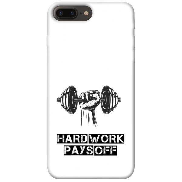 

Чехол itsPrint Hard work pays off для Apple iPhone 7 plus / 8 plus (5.5")