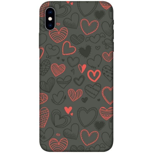 

Чехол itsPrint Милые сердца для Apple iPhone X (5.8")