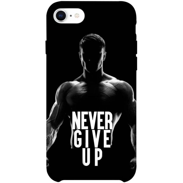 

Чехол itsPrint Never give up для Apple iPhone SE (2020)