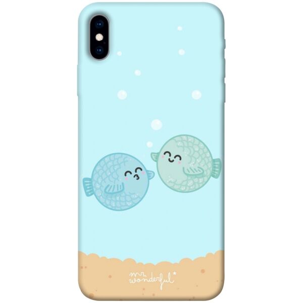 

Чехол itsPrint Две рыбки для Apple iPhone X (5.8")