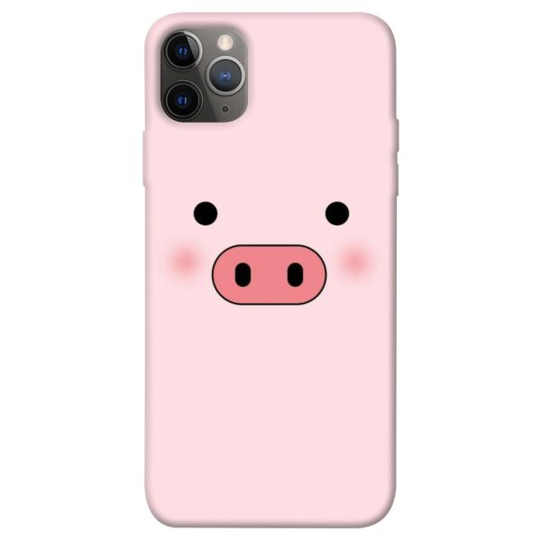 

Чехол itsPrint Мордочка поросенка для Apple iPhone 12 Pro (6.1")