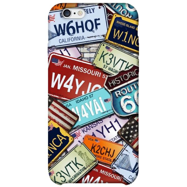 

Чехол itsPrint License plate для Apple iPhone 6/6s (4.7")