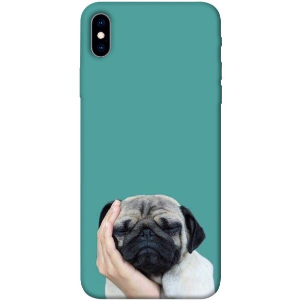 

Чехол itsPrint Спящий мопс для Apple iPhone XS Max (6.5")