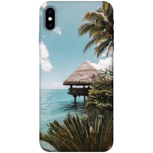 

Чехол itsPrint Тропический остров для Apple iPhone XS (5.8")