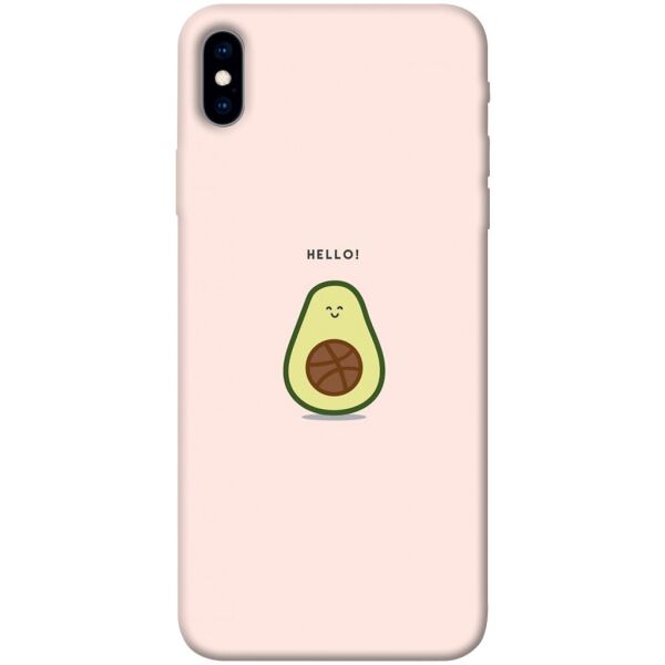 

Чехол itsPrint Hello avocado для Apple iPhone XS Max (6.5")