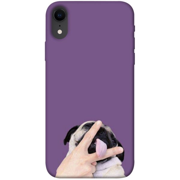 

Чехол itsPrint Мопс для Apple iPhone XR (6.1")