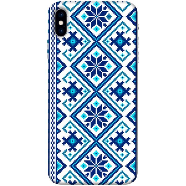 

Чехол itsPrint Синя вишиванка для Apple iPhone XS (5.8")