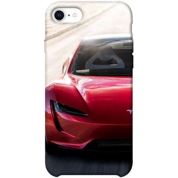 

Чехол itsPrint Tesla roadster для Apple iPhone SE (2020)