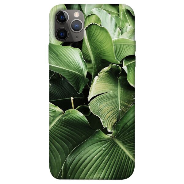 

Чехол itsPrint Тропическая листва для Apple iPhone 12 Pro (6.1")