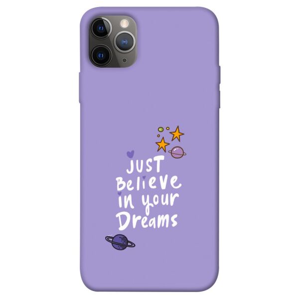 

Чехол itsPrint Just believe in your Dreams для Apple iPhone 12 Pro Max (6.7")